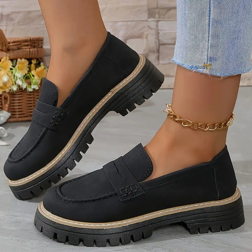 Arley Loafers - Chunky Sole - Slip On - Casual Style