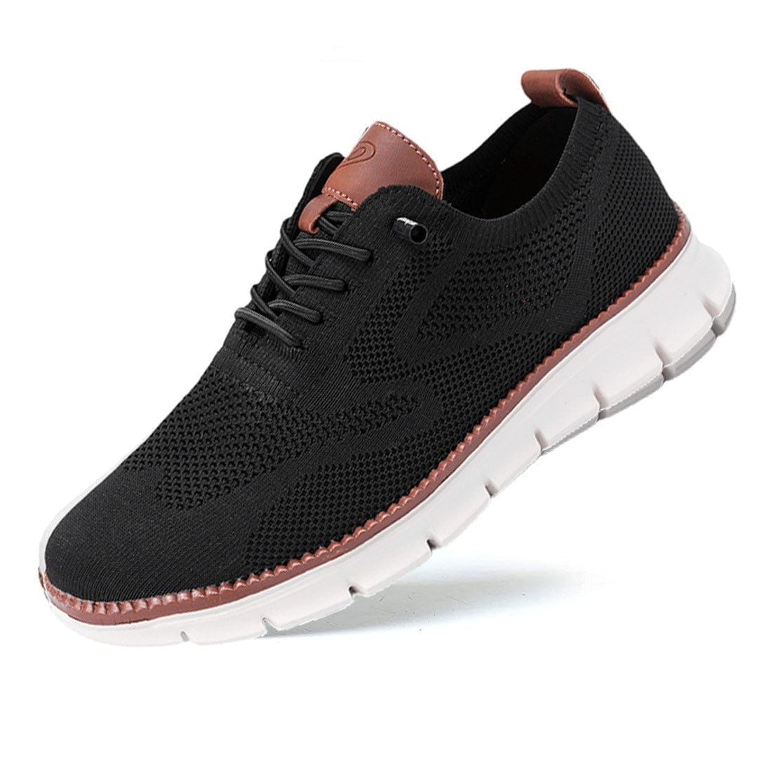 Arthur Textured Knit Oxfords | Lace-Up Sneaker Sole Oxfords