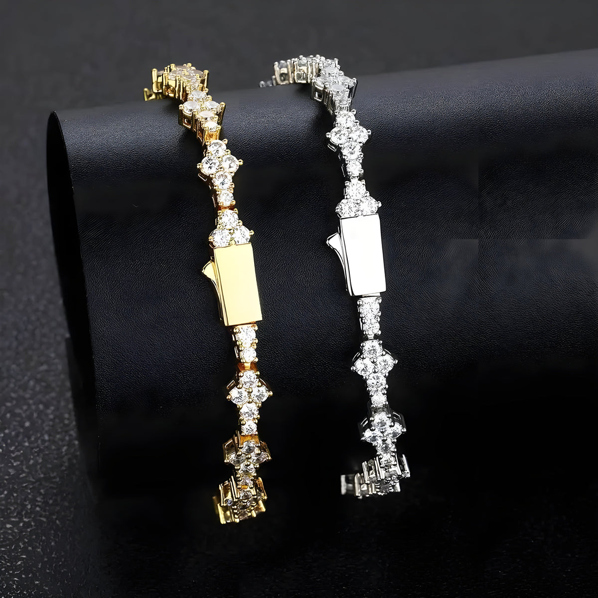 Diamond Petal Bracelet