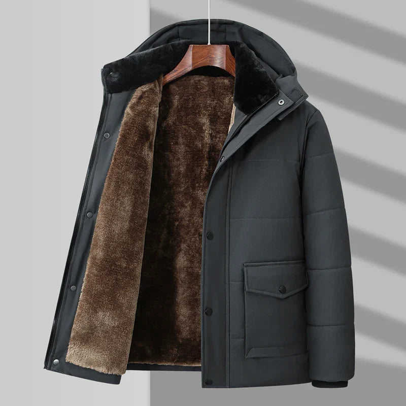 Hudson Fur Lined Puffer