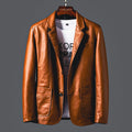 Joshua Regular Fit Blazer | Collared Button Front Blazer