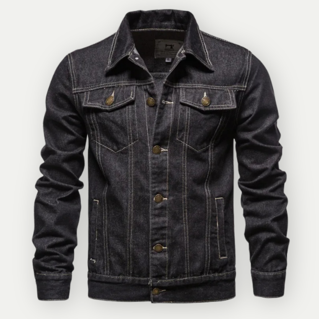Leo Regular Fit Jacket | Collared Button Front Men’s Jacket