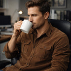 Men's Corduroy Button-Down Shirt