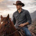 Men's Corduroy Button-Down Shirt