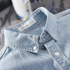 Fairbanks & Co Men's Cotton Denim Button-Down - detail