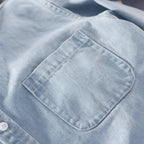 Fairbanks & Co Men's Cotton Denim Button-Down - detail