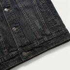 Men's Fleece Lined Denim Jacket - detail