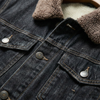Men's Fleece Lined Denim Jacket - detail