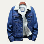 Men's Fleece Lined Denim Jacket - detail