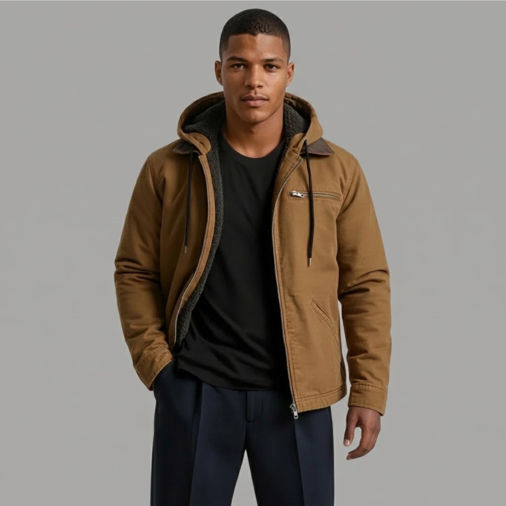 Camden Ridge Fleece-Lined Hooded Jacket