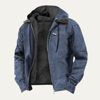 Camden Ridge Fleece-Lined Hooded Jacket detail