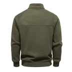 Men's Fleece Quarter-Zip Pullover - detail