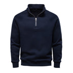 Men's Fleece Quarter-Zip Pullover - Navy