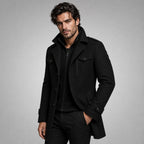 Camden Oakes insulated field coat, Black colorway