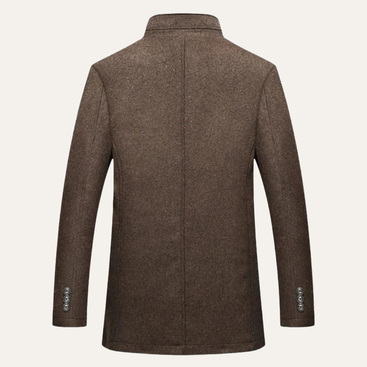 Winslow & Hart Men's Wool Blend Overcoat - detail