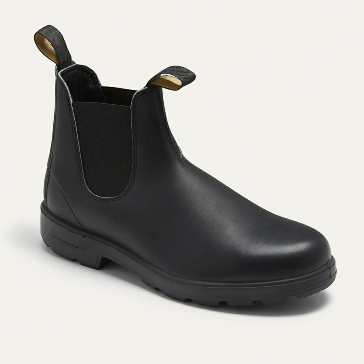 Men's Leather Chelsea Boots - Black