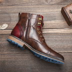 Men's Leather Heritage Boots - detail