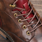 Men's Leather Heritage Boots - detail