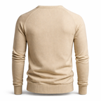 Men's Round Neck Sweater - back detail