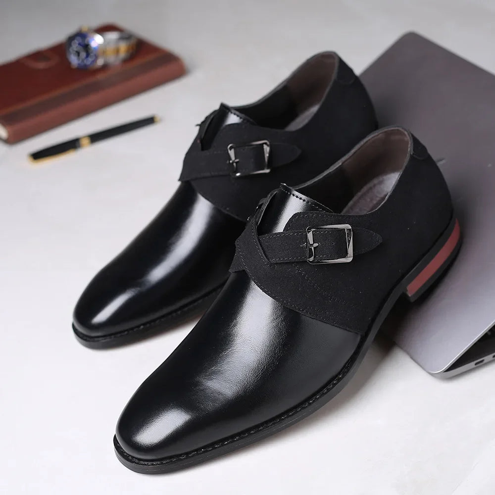 Men's Suede Loafer - Jet Black
