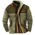 Sebastian Relaxed Fit Jacket | Sherpa Lined Zipper Jacket