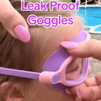 Anti-Fog Swim Goggles for Kids and Adults | Leak-Resistant Snap Strap Goggles