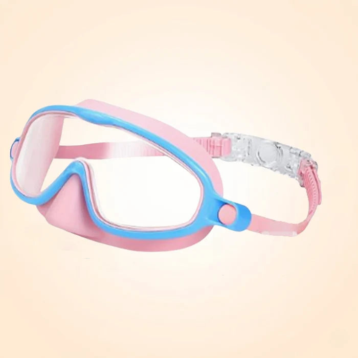 Anti-Fog Swim Goggles for Kids and Adults | Leak-Resistant Snap Strap Goggles