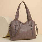 Venice Notte Vegan Handbag | Slouchy Chic Modern-Inspired Shoulder Bag