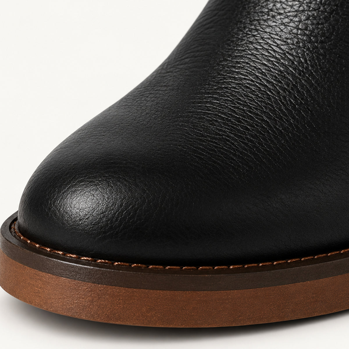 Women's Block Heel Ankle Boots - detail