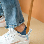 Minimalist Wooden Shoehorn With Magnetic Wall Mount