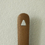Minimalist Wooden Shoehorn With Magnetic Wall Mount